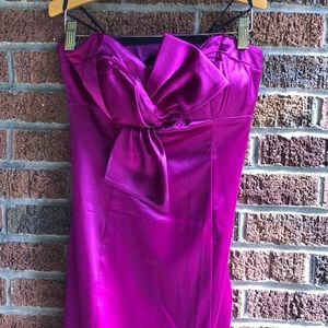 London Times Strapless Formal Dress